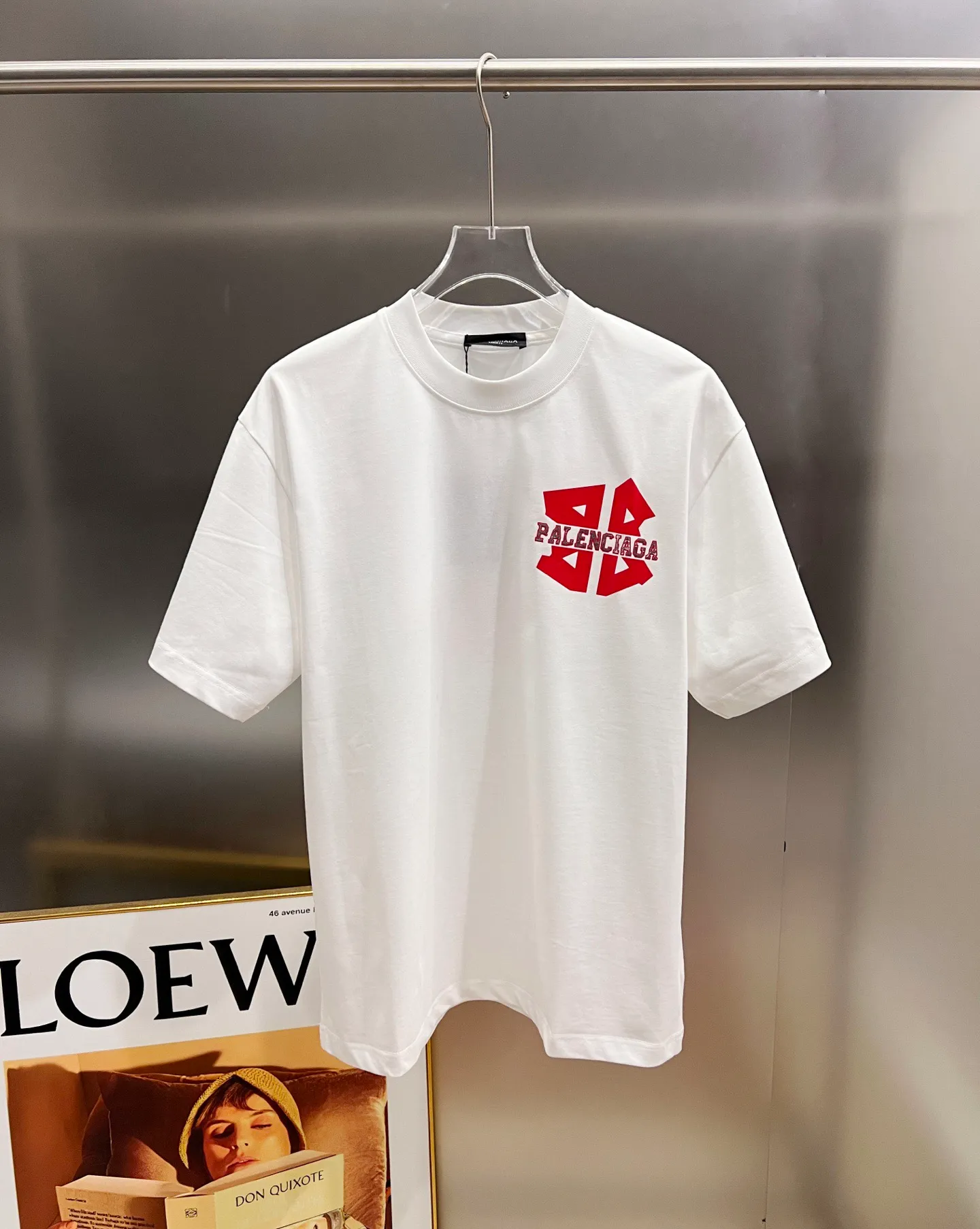 BAL 2026 New Arrival T New Arrivallogo Same Style S M L XL XXL ：Black White